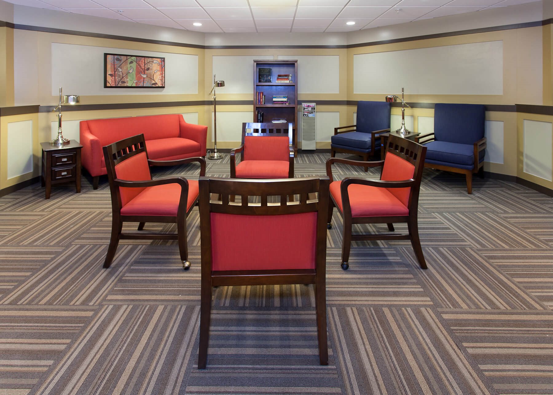 Reading Room at The Lodge at Morgan Hills Apartments in Morgan Hill CA